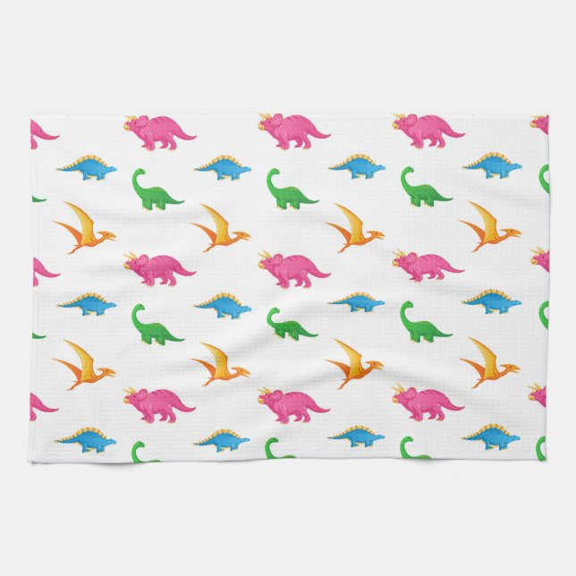 DINOSAURS KITCHEN TOWEL (Horizontal)