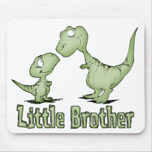 Dinosaurs Little Brother Mouse Pad