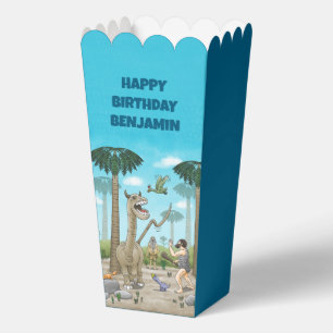 Dinosaurs meets the Stone Age Favor Box