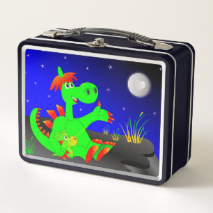 Dinosaurs Metal Lunch Box