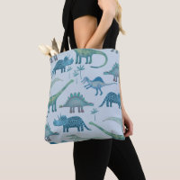 Dinosaurs Mid Blue