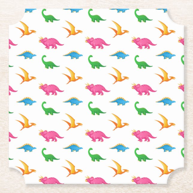 DINOSAURS PAPER COASTER (Front)
