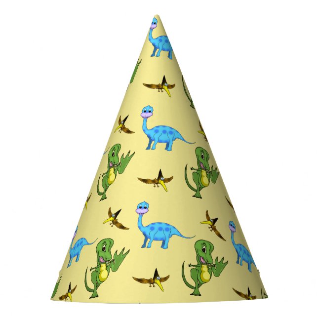 Dinosaurs Party Hats (Front)