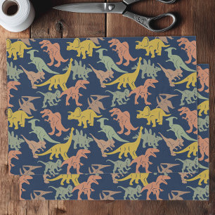 Dinosaurs Pattern Tissue Paper