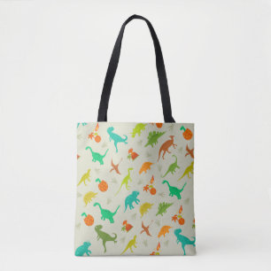 Dinosaurs Pattern Tote Bag