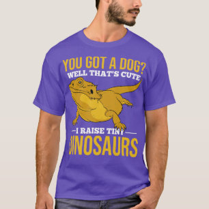 Dinosaurs Pet Funny Reptile Keeper Animal Bearded  T-Shirt