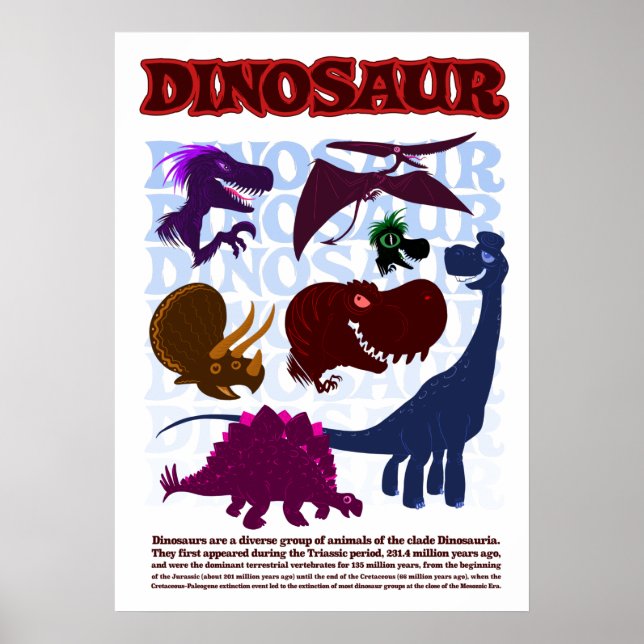 Dinosaurs Poster (Front)
