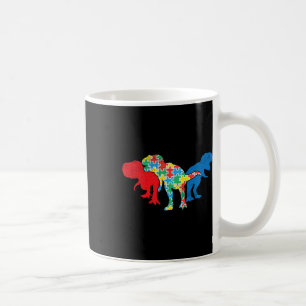 Dinosaurs Puzzle Dino Autism Awareness Asl Girls B Coffee Mug