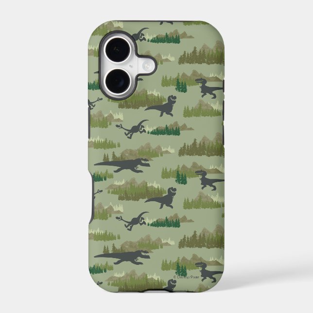 Dinosaurs Running Camo Pattern (Back)