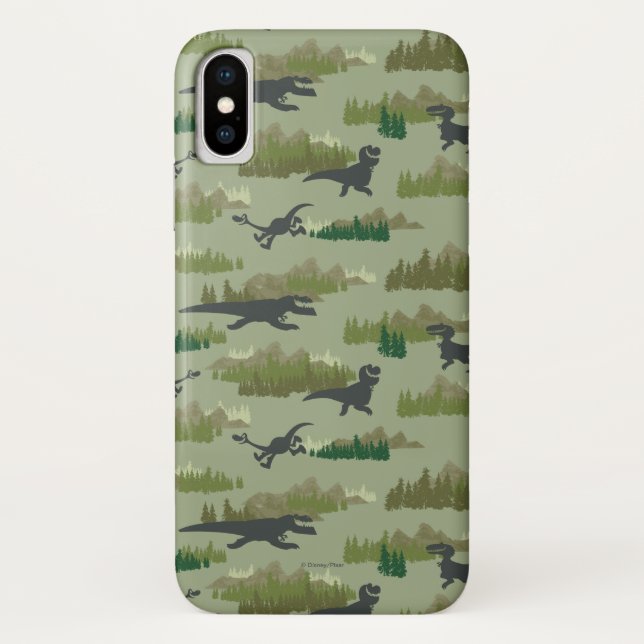 Dinosaurs Running Camo Pattern Case-Mate iPhone Case (Back)