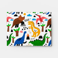 Dinosaurs seamless pattern