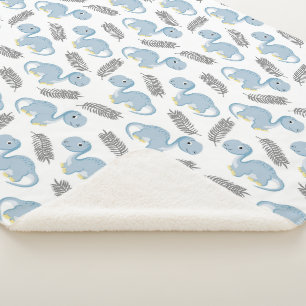 Dinosaurs! Sherpa Blanket