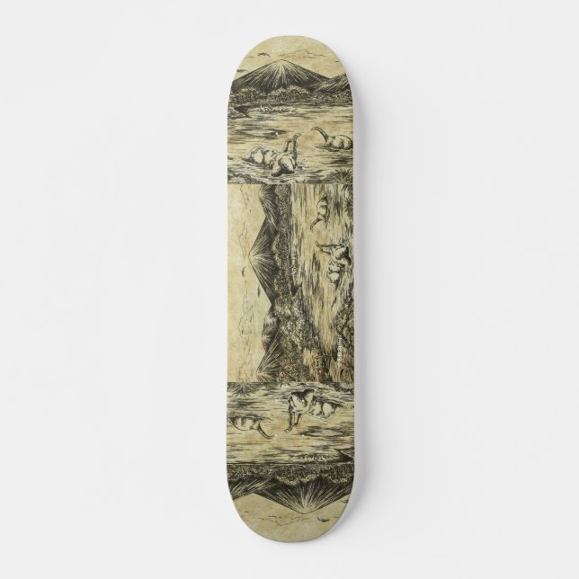 Dinosaurs Skateboard (Front)