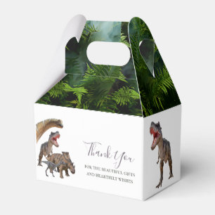Dinosaurs Thank you  theme Favour Box