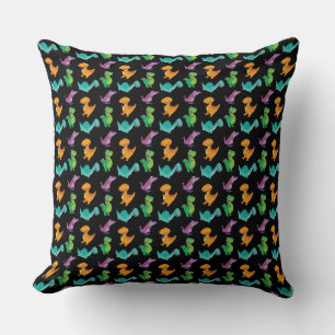 DINOSAURS THROW PILLOW