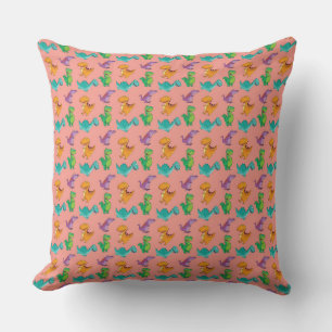 DINOSAURS THROW PILLOW