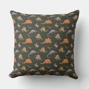 DINOSAURS THROW PILLOW
