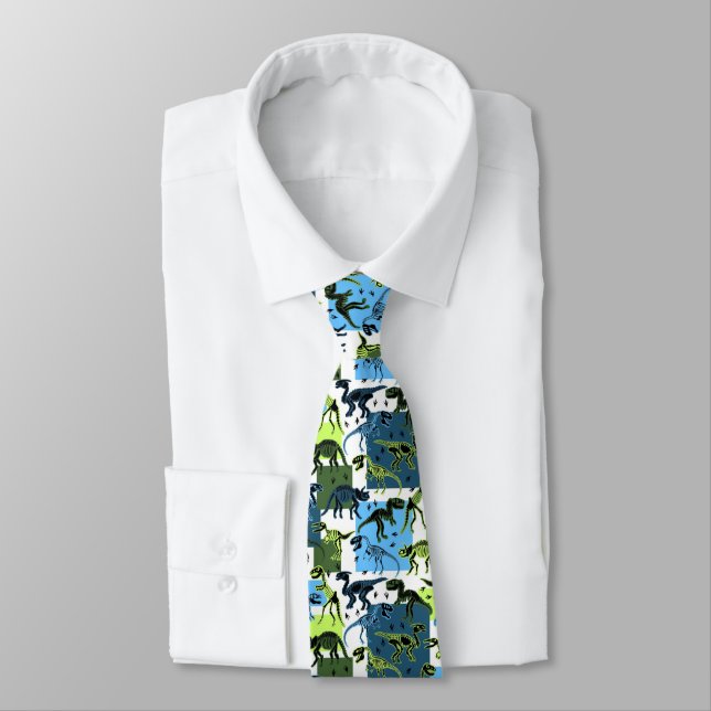 Dinosaurs Tie (Tied)