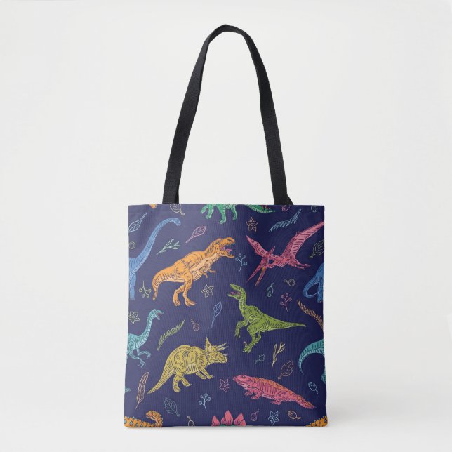 Dinosaurs Tote Bag (Front)