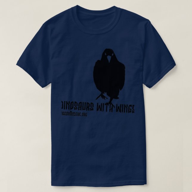 Dinosaurs With Wings T-Shirt (Design Front)