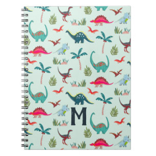 Dinosaurus cute boys all-over print  notebook