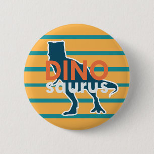 Dinosaurus prehistoric jurassic t-rex animal 2 inch round button