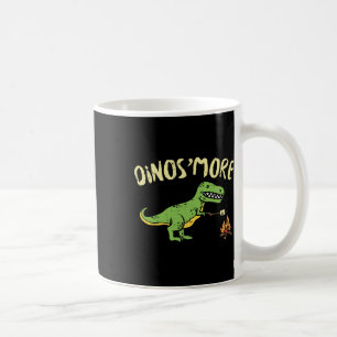 Dinosmore Funny Dino Smore Camping Dinosaur Camp C Coffee Mug