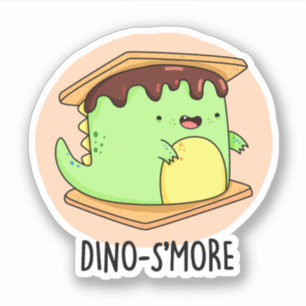 Dinosmore Funny Dinosaur Pun 