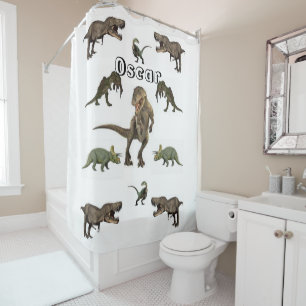 Dinsoaur Shower Curtain