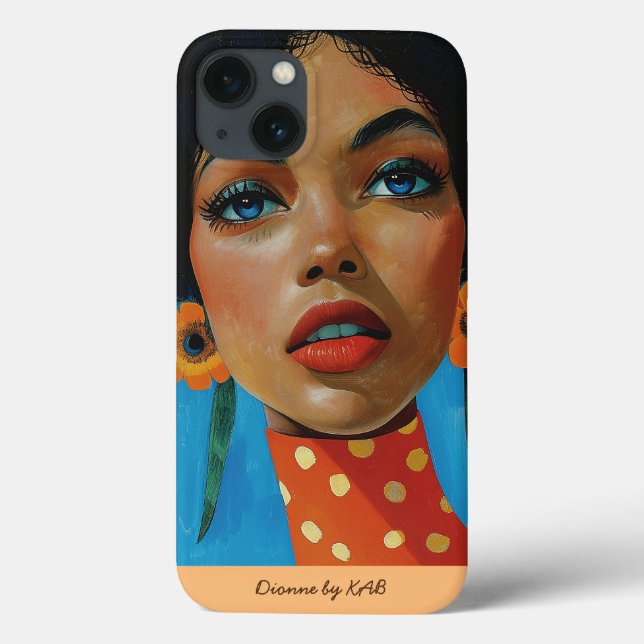 Dionne by KAB iPhone Case (Back)