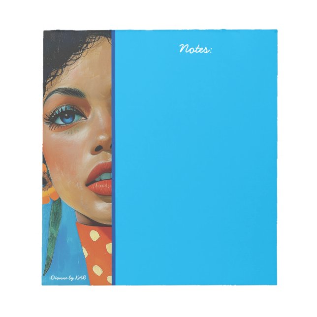 Dionne by KAB Notepads (Front)