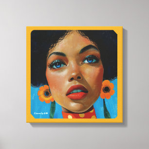 Dionne by KAB Premium Wrapped Canvas