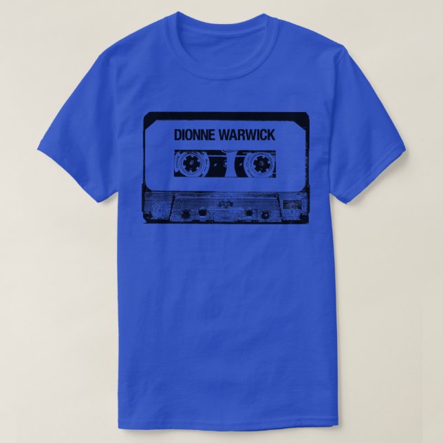 Dionne Warwick Cassette Tape T-Shirt (Design Front)