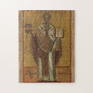 Dionysius the Areopagite by Emmanuel Tzanes Jigsaw Puzzle