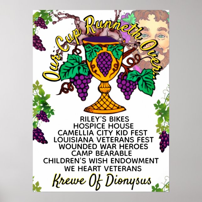 Dionysus Cup Runneth Over 2 Poster KOD 72marketing (Front)