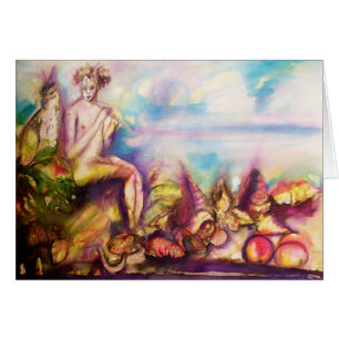 DIONYSUS, Jouer de la luth avec des coquillages et