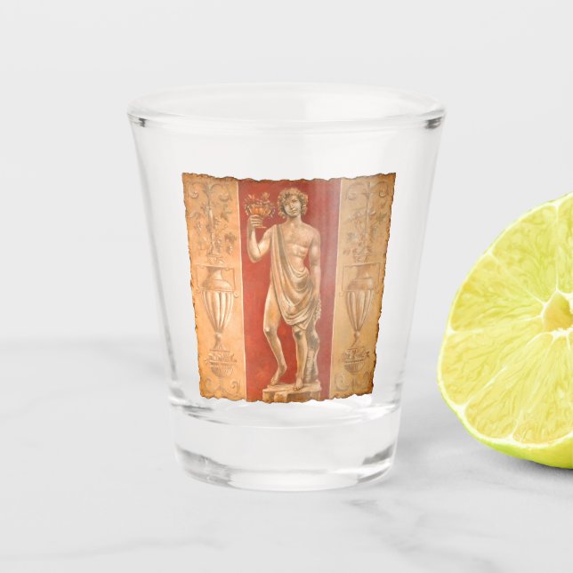 Dionysus with Urns Shot Glass (Front)