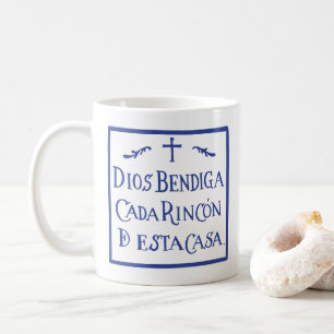Dios bendiga cada rincon coffee mug