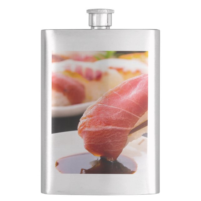 Dip Drop – Soy Sauce Moment Classic Flask (Front)