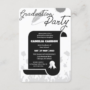 Diploma enclosure card