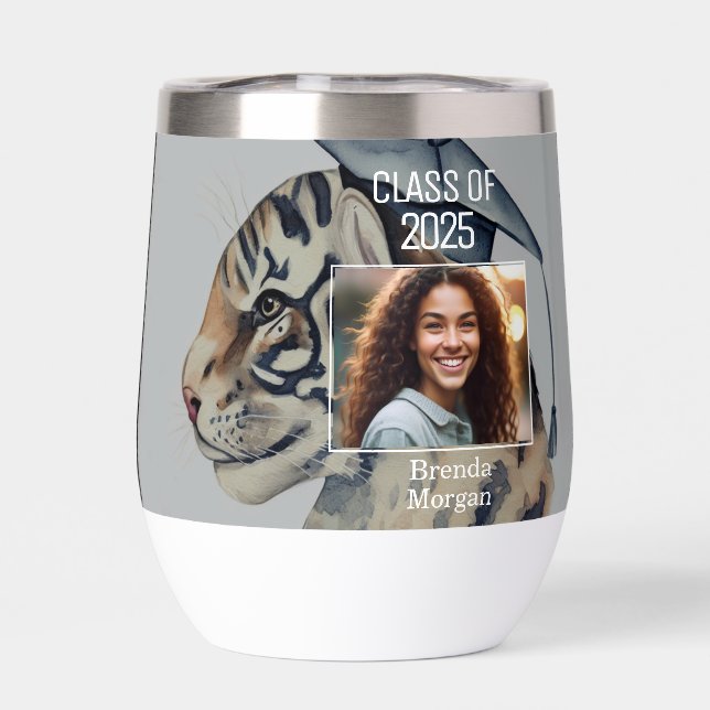 Diplôme Deux Photo Drinkware (Arrière)