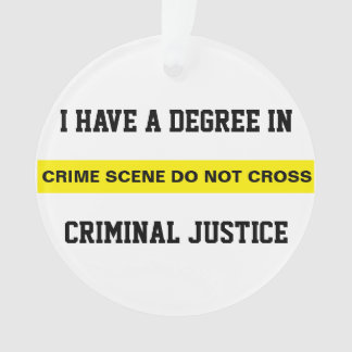 Diplôme en justice pénale