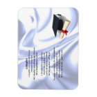 Diplômé - Fille Poem Magnet