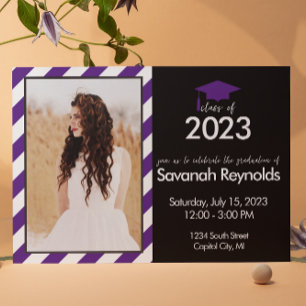 Diplôme Open House Invitation avec photo