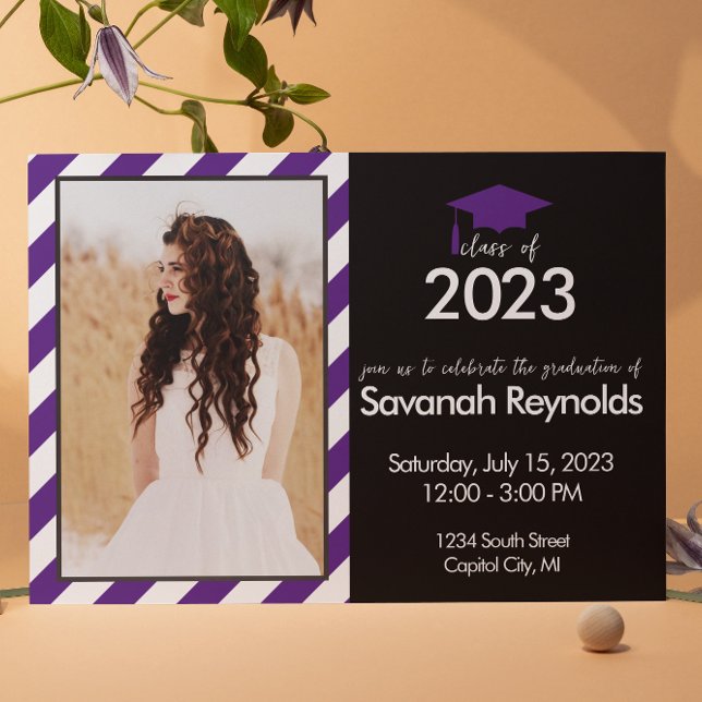 Diplôme Open House Invitation avec photo (Créateur téléchargé)