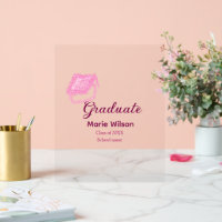 diplômé parties scintillant rose bouchon ajouter n
