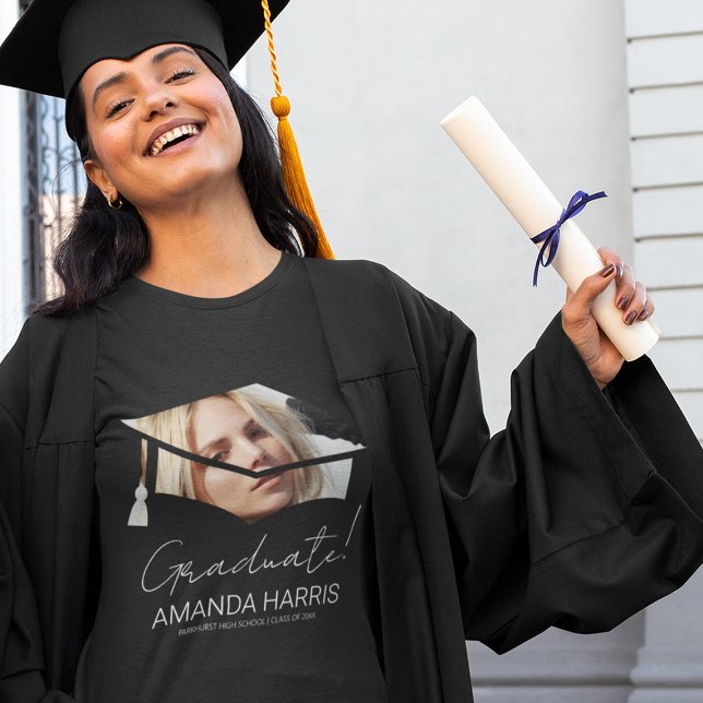 Diplômé | T-shirt photo (Créateur téléchargé)