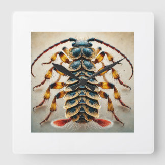 Dipluran Insect in Natural Habitat 020924IREF236 - Square Wall Clock