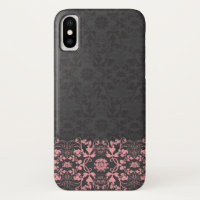Dipped Vintage Elegant Chic Damask Lace Florals