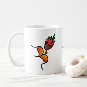 dipping muackS!!! Strawberry and Chocolate Coffee Mug